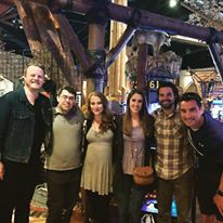 Me with Kaylene, Kent, and The Lone Bellow at Mohegan Sun